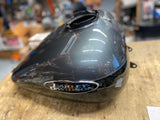 Black Charcoal Gas Tank Harley road Street Glide Bagger 2008^ Emblem FLTR FLH