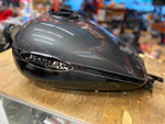 Black Charcoal Gas Tank Harley road Street Glide Bagger 2008^ Emblem FLTR FLH