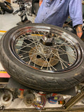 2.50 x19 Front Spoke Wheel Harley FLH Shovelhead Wide Glide 1973-81 Chopper Cust