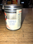Vtg 1960's Small Amoco 586 Special Piston and Valve Stem Empty Oil Tin Can Bank