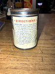 Vtg 1960's Small Amoco 586 Special Piston and Valve Stem Empty Oil Tin Can Bank