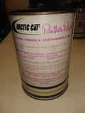 Vintage Arctic Cat SNOWMOBILE OIL CAN *PANTHER PURPLE RACING FORMULA *PINK LOGO!