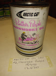 Vintage Arctic Cat SNOWMOBILE OIL CAN *PANTHER PURPLE RACING FORMULA *PINK LOGO!