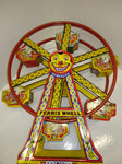 Vintage **J.CHEIN HERCULES FERRIS WHEEL Wind Up Lithograph Toy *GREAT GRAPHICS!