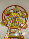 Vintage **J.CHEIN HERCULES FERRIS WHEEL Wind Up Lithograph Toy *GREAT GRAPHICS!