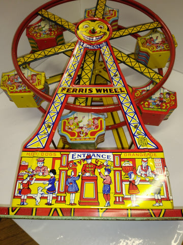 1930s newest tin Ferris wheel toy . The Hercules