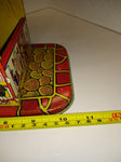Vintage **J.CHEIN HERCULES FERRIS WHEEL Wind Up Lithograph Toy *GREAT GRAPHICS!
