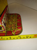 Vintage **J.CHEIN HERCULES FERRIS WHEEL Wind Up Lithograph Toy *GREAT GRAPHICS!