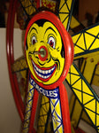 Vintage **J.CHEIN HERCULES FERRIS WHEEL Wind Up Lithograph Toy *GREAT GRAPHICS!