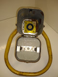 Vintage JUSTRITE Railroad Conductors *Mining Lantern! Battery Operated Handle
