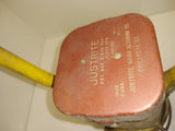 Vintage JUSTRITE Railroad Conductors *Mining Lantern! Battery Operated Handle