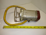 Vintage JUSTRITE Railroad Conductors *Mining Lantern! Battery Operated Handle