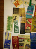 Vintage 75Pc. Matchbook Lot Restaurant Café Hawaii California Great Graphics! #2