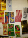 Vintage 75Pc. Matchbook Lot Restaurant Café Hawaii California Great Graphics! #2