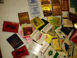 Vintage 75Pc. Matchbook Lot Restaurant Café Hawaii California Great Graphics! #2