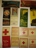 Vintage 54Pc Matchbook Lot *Great Graphics! *Yellowstone Park *Railroad *Beer #4