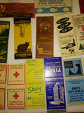 Vintage 54Pc Matchbook Lot *Great Graphics! *Yellowstone Park *Railroad *Beer #4