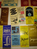 Vintage 54Pc Matchbook Lot *Great Graphics! *Yellowstone Park *Railroad *Beer #4