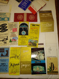 Vintage 54Pc Matchbook Lot *Great Graphics! *Yellowstone Park *Railroad *Beer #4