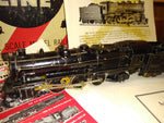 Vintage PENN LINE K-4 PACIFIC Pennsylvania Railroad Locomotive & Tender!! W/Box!