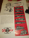 Vintage PENN LINE K-4 PACIFIC Pennsylvania Railroad Locomotive & Tender!! W/Box!