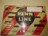 Vintage PENN LINE K-4 PACIFIC Pennsylvania Railroad Locomotive & Tender!! W/Box!