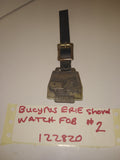 Vintage #2 BUCYRUS ERIE Shovel Crane Watch FOB Brass Excellent Condition!