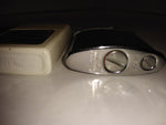 3 Pc Vintage Cigarette Lighter lot Unfired Barlow Advertising Lighter and Manor