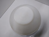 Vintage Federal Heat Proof 2.5 Qt Blue Rose Mixing Bowl Casserole Baking Dish