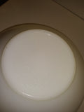Vintage Federal Heat Proof 2.5 Qt Blue Rose Mixing Bowl Casserole Baking Dish