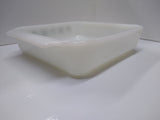Vintage 8" Fire King Anchor Hocking Meadow Green Casserole Baking Dish