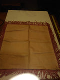 Vintage Satin Souvenir Washington DC Pillow Case Sham 17" Famous Sights of DC