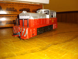 Vtg TYCO 4 Pc Lot Diesel Santa Fe Switcher Caboose Box Car Railroad Train Toy