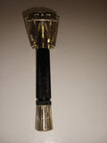 Vintage Gillette 1972 TTO Black Handle Safety Razor Date Code S-1 Great Shape!
