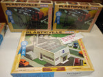 Vintage 3Pc Plasticville Model RR Lot 2x Signal Bridge 2620 Factory 2908 Sealed