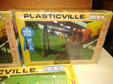 Vintage 3Pc Plasticville Model RR Lot 2x Signal Bridge 2620 Factory 2908 Sealed