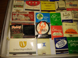 HUGE 300Pc Vintage Matchbook Collection Motel USO Officers Club Restaurants Inns