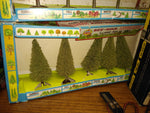 vtg Marx AHM Lot Floodlight, Water, and Signal Tower Landscape Trees Train