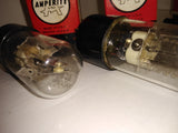 Vintage 5 Piece Lot Amperite Delay Relay Vacuum Tube Time Delay Electronics