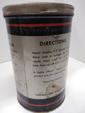 Vtg STANLEY E-Z CLEANER Tin Can Oil 3 Lbs Good Graphics Service Station Garage