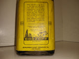 Vintage DOGZOFF Discourages Dogs Antique Vintage Glass Bottle 1930's Collectible