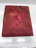 Antique Victorian Celluloid Photo Album Man and Woman Pilgrim Settler Theme