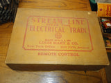 Vintage MARX Stream Line Steam Type Electrical Train Set w/Box Track MINTY More!