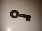 Vintage Obsolete B&O Railroad Switch Key Pocket Barrel Brass #1 DO NOT LIST EBAY