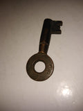 Vintage Obsolete B&O Railroad Switch Key Pocket Barrel Brass #1 DO NOT LIST EBAY