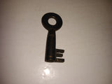 Vintage Obsolete B&O Railroad Switch Key Pocket Barrel Brass #1 DO NOT LIST EBAY