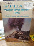 VTG 1970-1974 Steam Directory Magazines Railroad Trains Collectibles Lot of 4