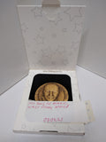 100 Years Of Magic Walt Disney World Brass Medallion Medal Coin in Original Box!