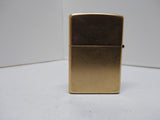 Vintage ZIPPO 2004 Gold Tone Gold Insert Cigarette Lighter Nice Snap Looks Great