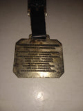 Vintage P&H QUALITY SERVICE Harnischfeger Co. Milwaukee Wis. Watch Fob Leather